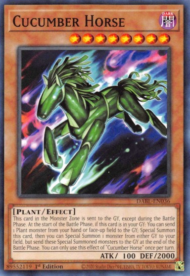 Cucumber Horse (DABL-EN036) - 1st Edition