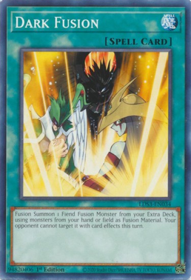 Dark Fusion (LDS3-EN034) - 1st Edition