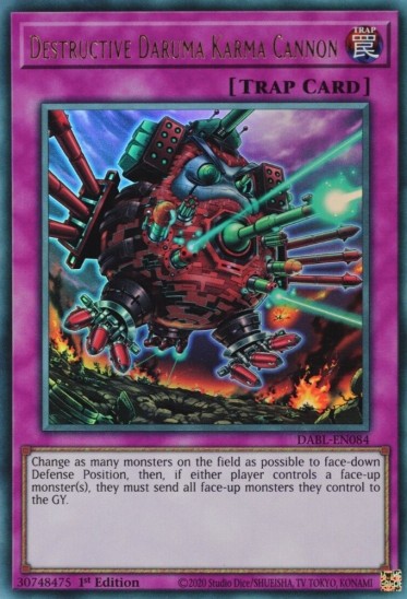 Destructive Daruma Karma Cannon (DABL-EN084) - 1st Edition