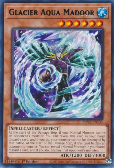 Glacier Aqua Madoor (MP22-EN135) - 1st Edition