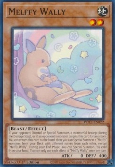 Melffy Wally (POTE-EN022) - 1st Edition