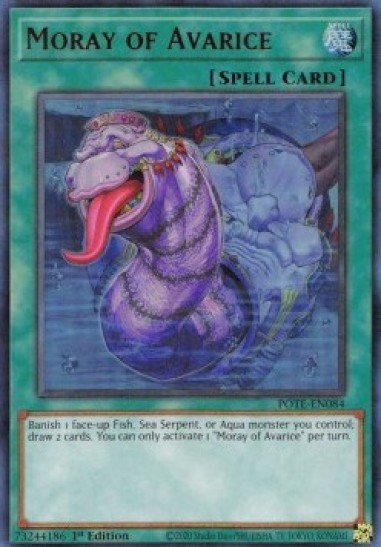 Moray of Avarice (POTE-EN084) - 1st Edition