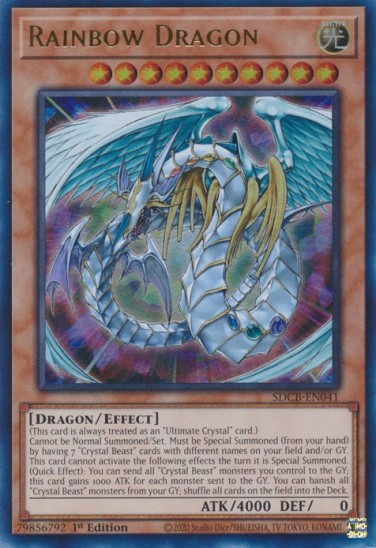 Rainbow Dragon (SDCB-EN041) - 1st Edition