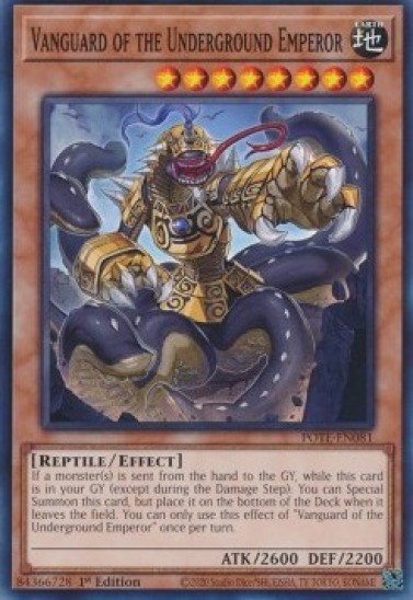 Vanguard of the Underground Emperor (POTE-EN081) - 1st Edition