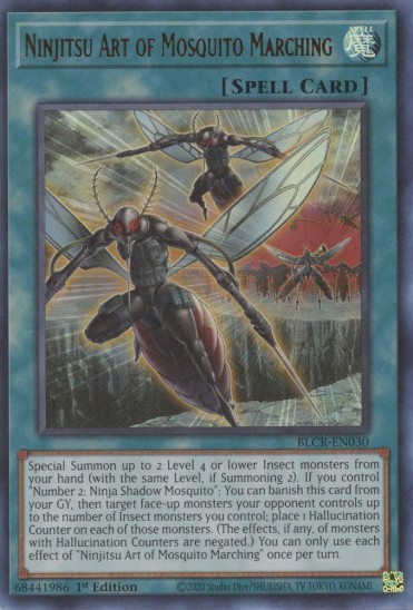 Ninjitsu Art of Mosquito Marching (BLCR-EN030) - 1st Edition