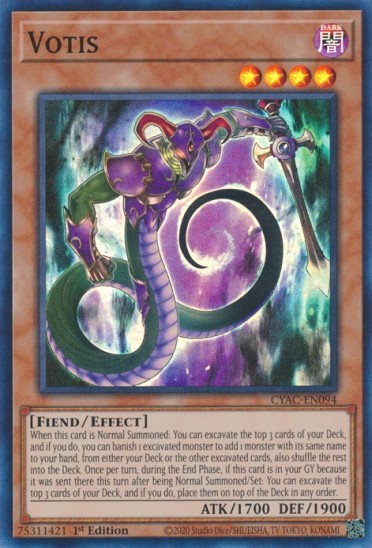 Votis (CYAC-EN094) - 1st Edition