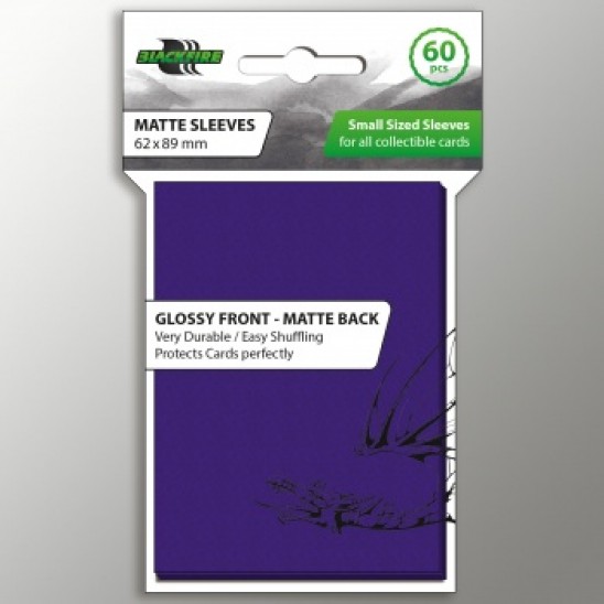 Blackfire Small Sleeves - Purple (60 Sleeves)