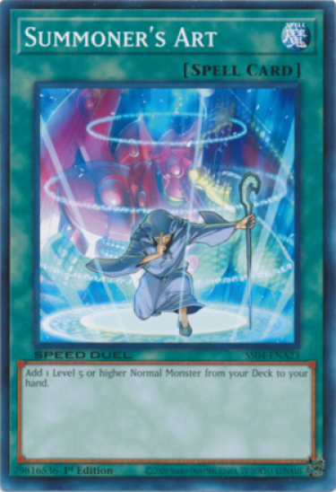 Summoner's Art (SS04-ENA23) - 1st Edition