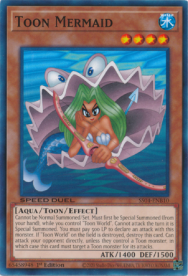 Toon Mermaid (SS04-ENB10) - 1st Edition