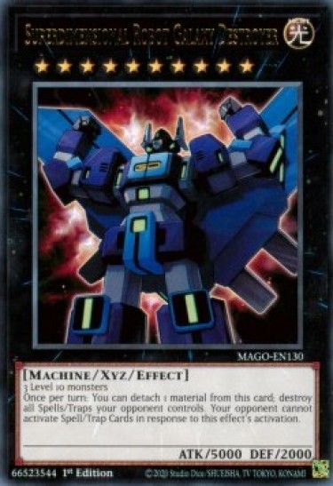 Superdimensional Robot Galaxy Destroyer (MAGO-EN130) - 1st Edition