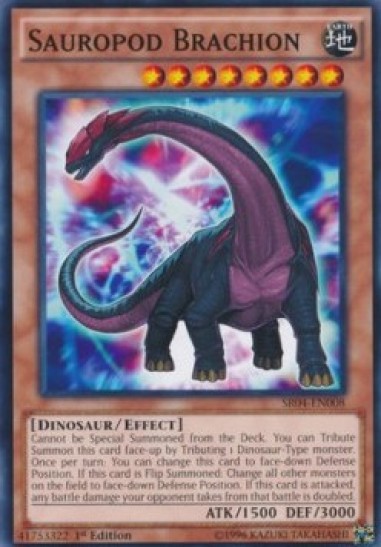 Sauropod Brachion (SR04) - 1st Edition