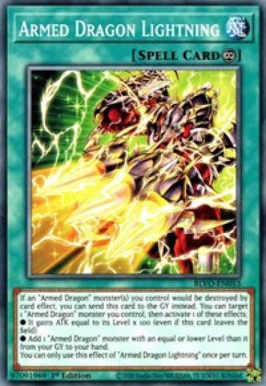 Armed Dragon Lightning (BLVO-EN053) - 1st Edition