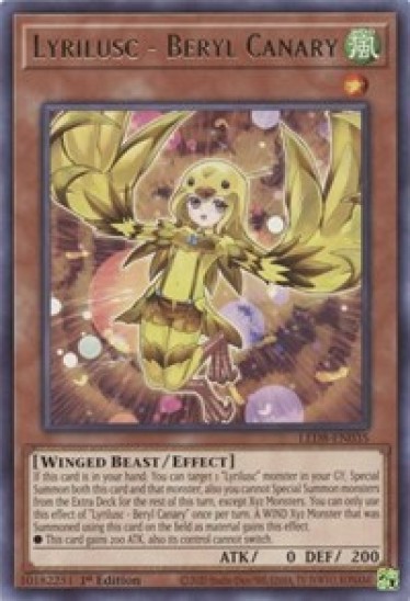 Lyrilusc - Beryl Canary (LED8-EN035) - 1st Edition