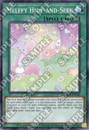 Melffy Hide-and-Seek (MP21-EN140) - 1st Edition