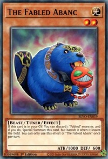 The Fabled Abanc (BLVO-EN019) - 1st Edition