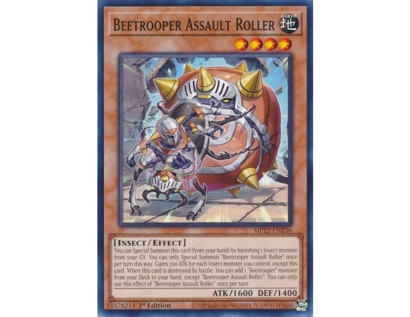 Beetrooper Assault Roller (MP22-EN236) - 1st Edition