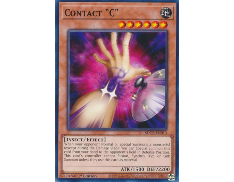 Contact 'C' (SDCB-EN013) - 1st Edition