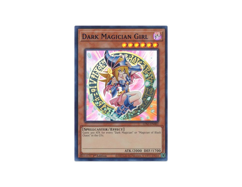 Dark Magician Girl (LDS3-EN082) - 1st Edition