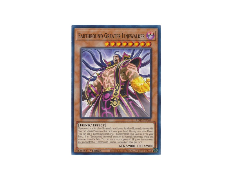 Earthbound Greater Linewalker (LDS3-EN049) - 1st Edition