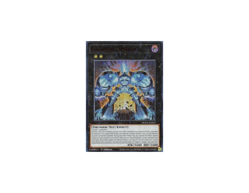 Gigantic Spright (POTE-EN047) - 1st Edition