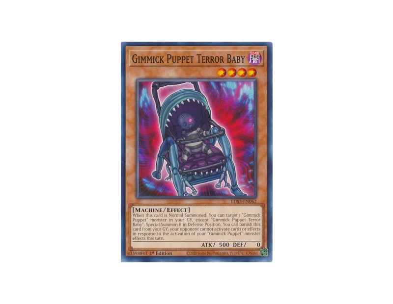 Gimmick Puppet Terror Baby (LDS3-EN062) - 1st Edition