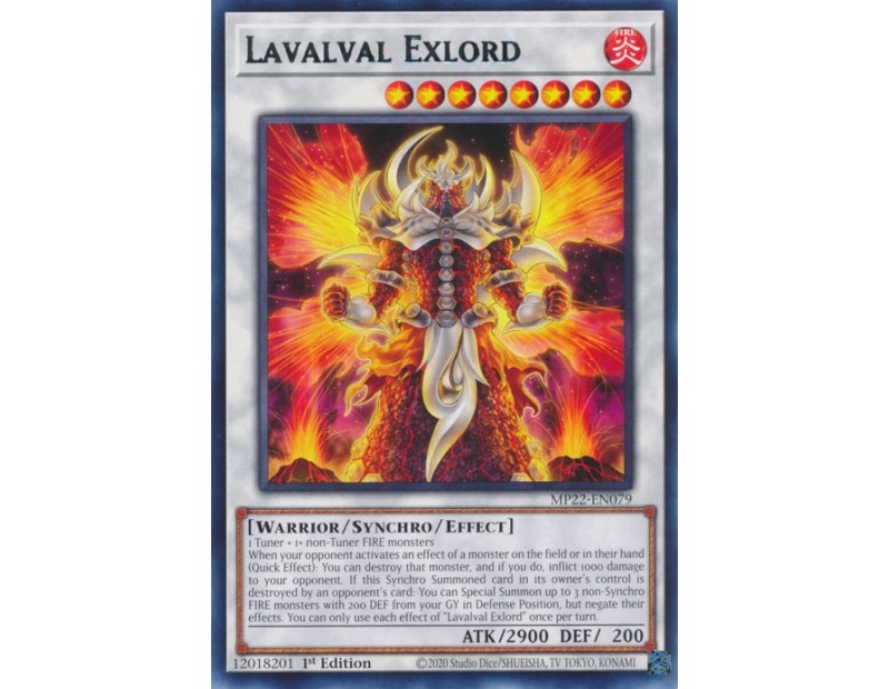 Lavalval Exlord (MP22-EN079) - 1st Edition