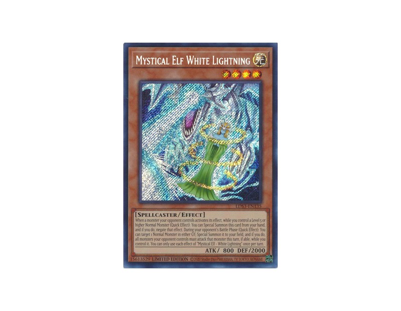 Mystical Elf - White Lightning (LDS3-EN135) - 1st Edition
