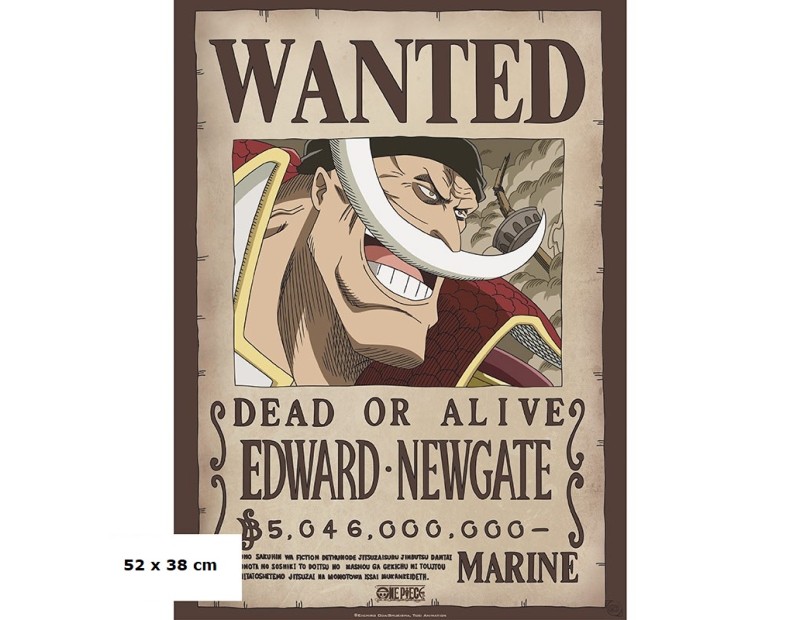 Αφίσα Wanted Edward Newgate (91.5x61 cm)
