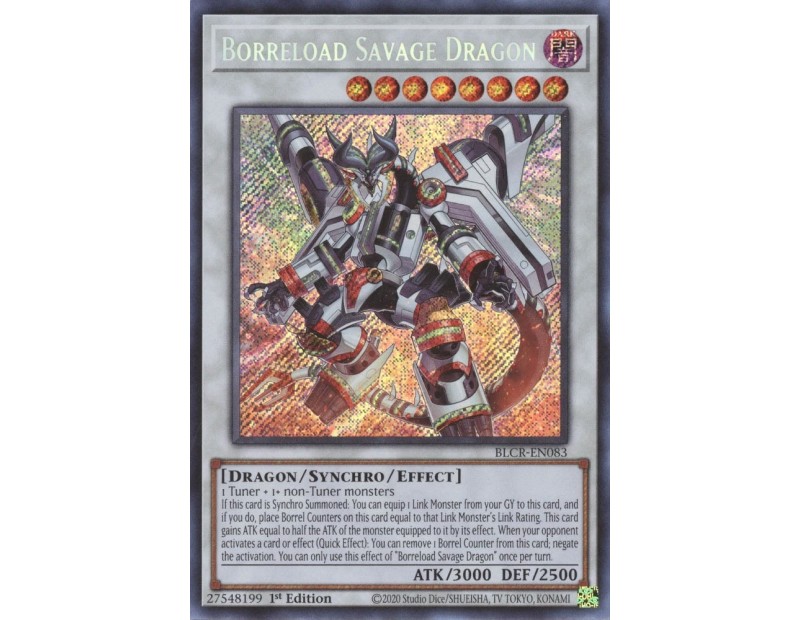 Borreload Savage Dragon (BLCR-EN083) - 1st Edition