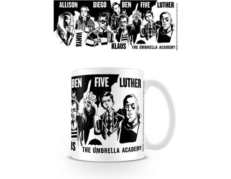 Κούπα The Umbrella Academy (320ml Κεραμική)