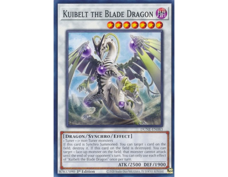 Kuibelt the Blade Dragon (DUNE-EN083) - 1st Edition