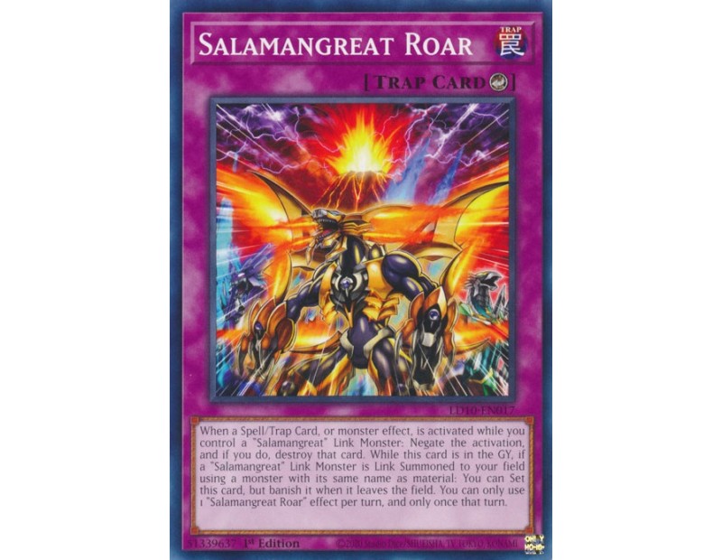 Salamangreat Roar (LD10-EN017) - 1st Edition