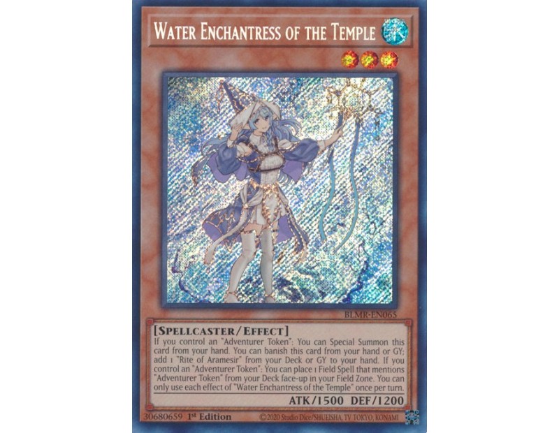 Water Enchantress of the Temple (BLMR-EN065) - 1st Edition