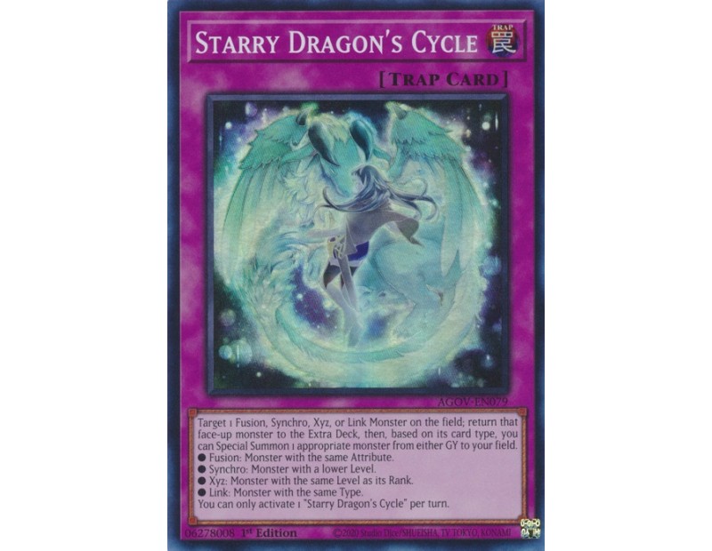 Starry Dragon's Cycle (AGOV-EN079) - 1st Edition