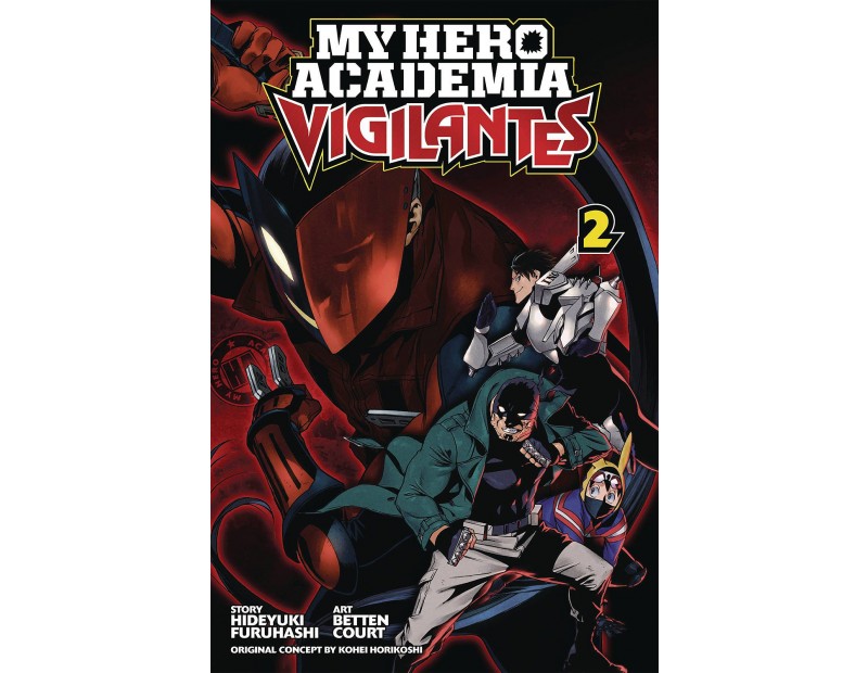 Manga My Hero Academia Vigilantes Τόμος 2 (English)