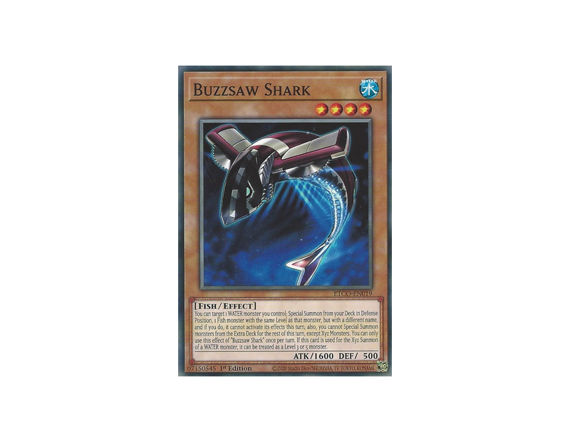 Buzzsaw Shark (ETCO-EN019) - 1st Edition