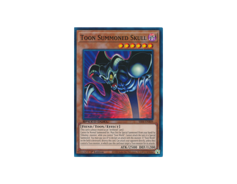 Toon Summoned Skull (SS04-ENB09) - 1st Edition