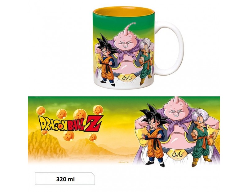 Κούπα Goten + Trunks vs Buu (320ml Κεραμική)