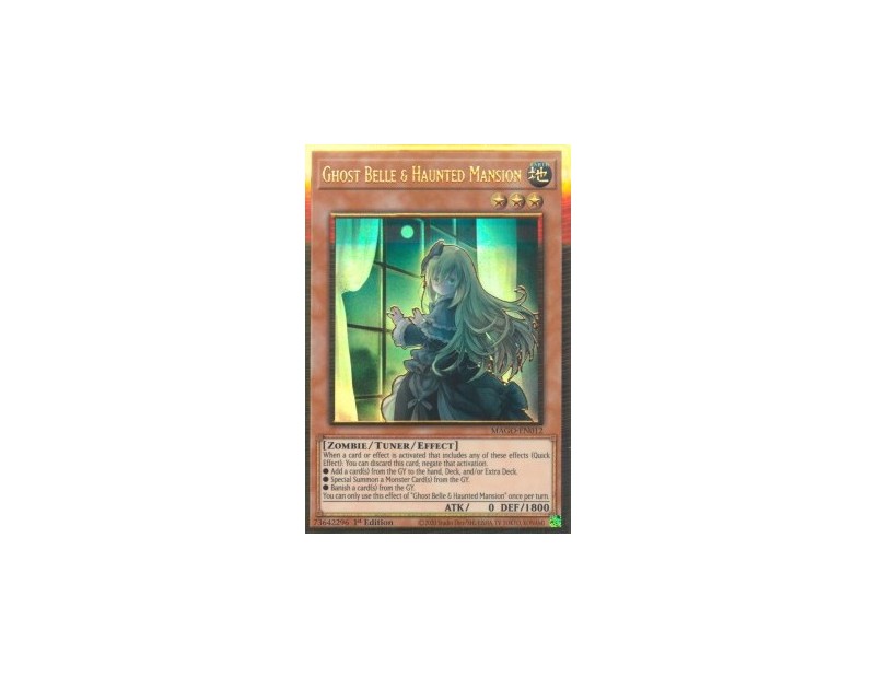 Ghost Belle & Haunted Mansion (MAGO-EN012) V.2 - 1st Edition