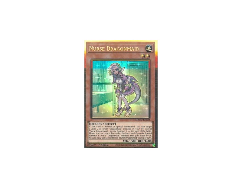 Nurse Dragonmaid (MAGO-EN020) - 1st Edition