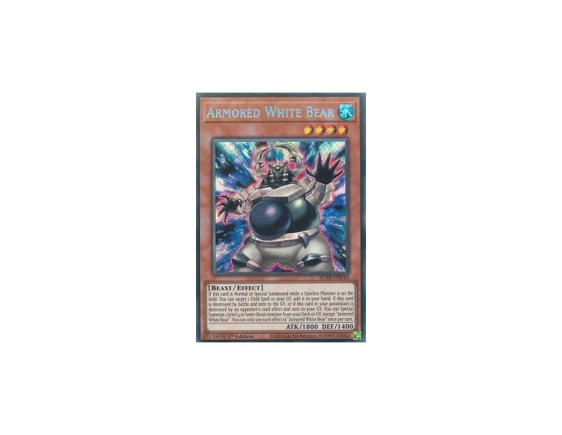 Armored White Bear (BLAR-EN016) - 1st Edition