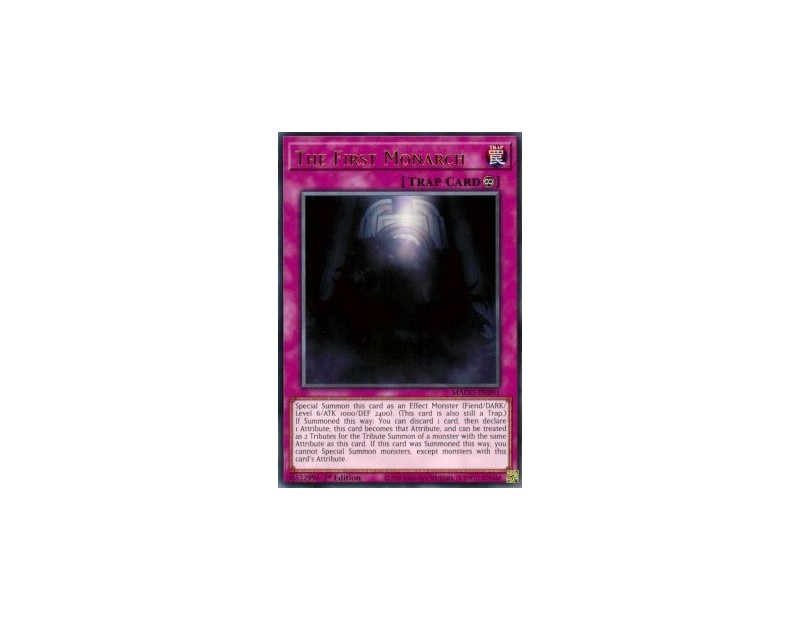 The First Monarch (MAGO-EN091) - 1st Edition