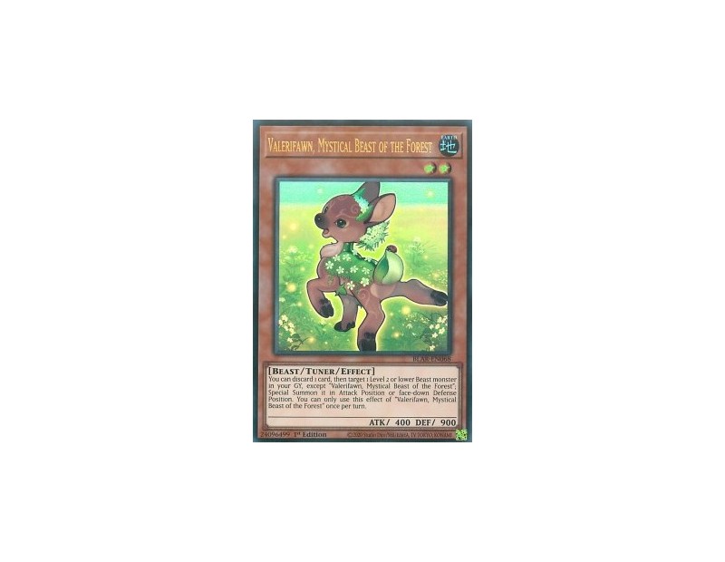 Valerifawn, Mystical Beast of the Forest (BLAR-EN068) - 1st Edition
