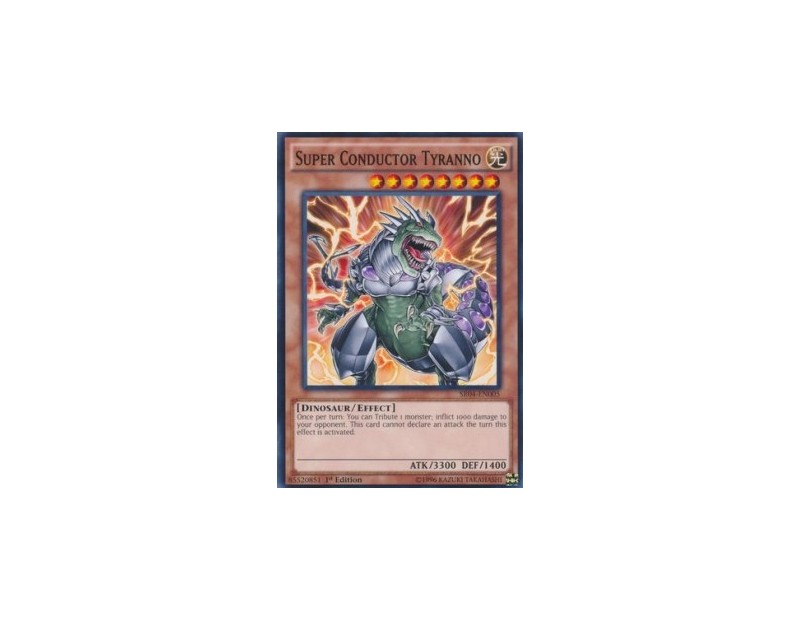 Super Conductor Tyranno (SR04) - 1st Edition