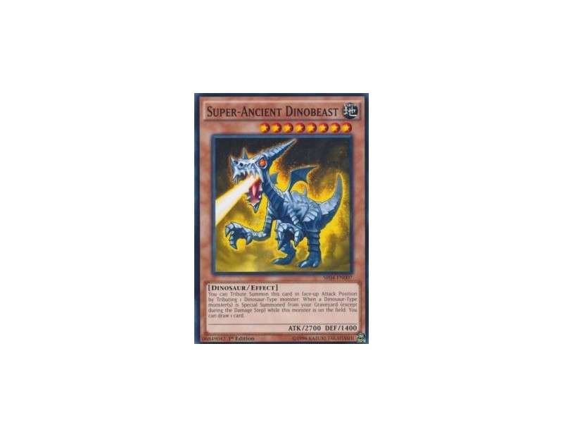 Super-Ancient Dinobeast (SR04) - 1st Edition