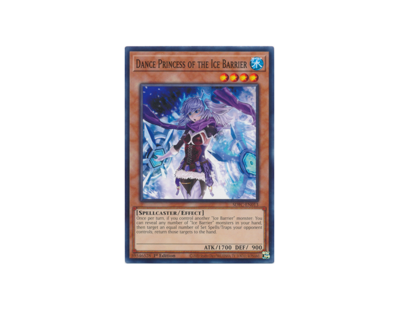 Dance Princess of the Ice Barrier (SDFC-EN013) - 1st Edition