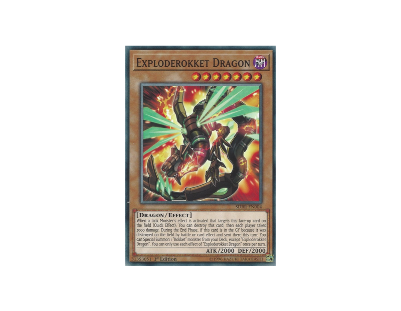 Exploderokket Dragon (SDRR-EN004) - 1st Edition