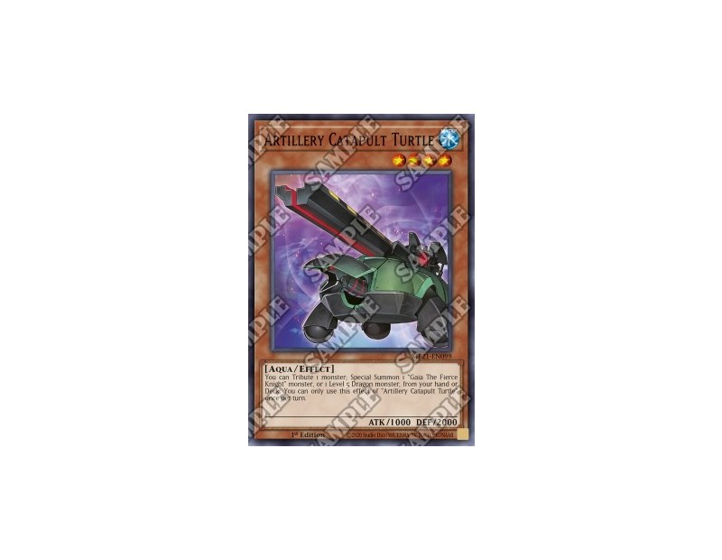 Artillery Catapult Turtle (MP21-EN099) - 1st Edition