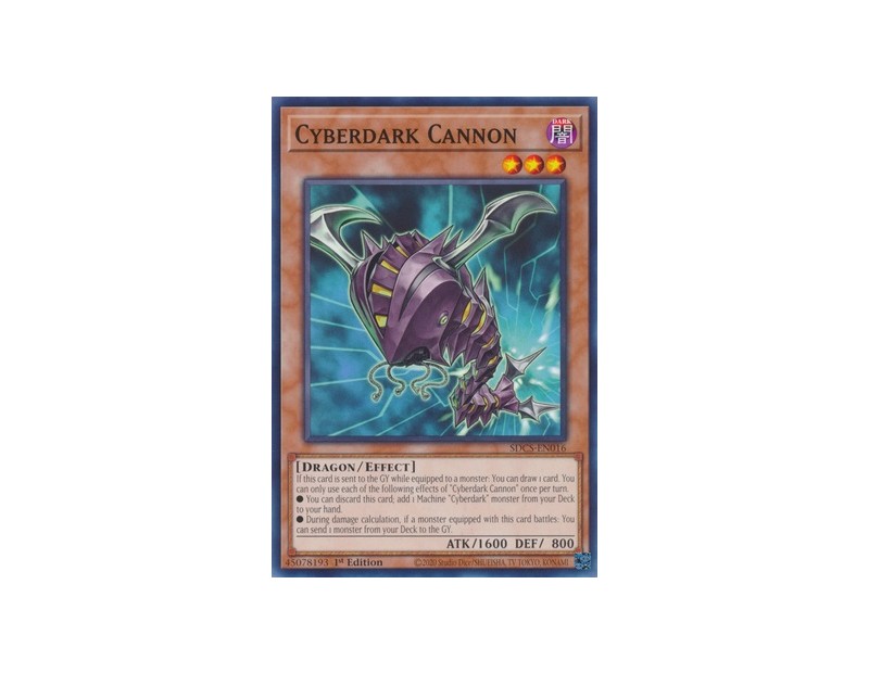 Cyberdark Cannon (SDCS-EN016) - 1st Edition