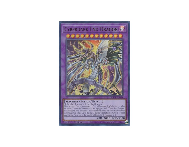 Cyberdark End Dragon (SDCS-EN044) - 1st Edition